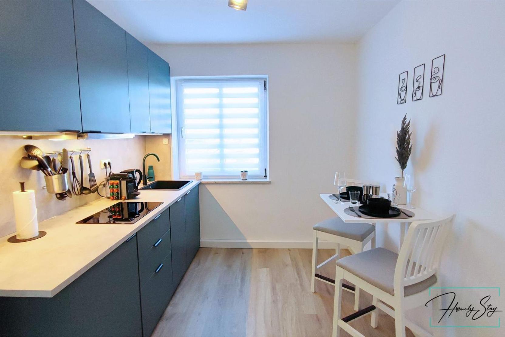 Homely Stay - Urban Oasis Apartments Moosburg Kültér fotó