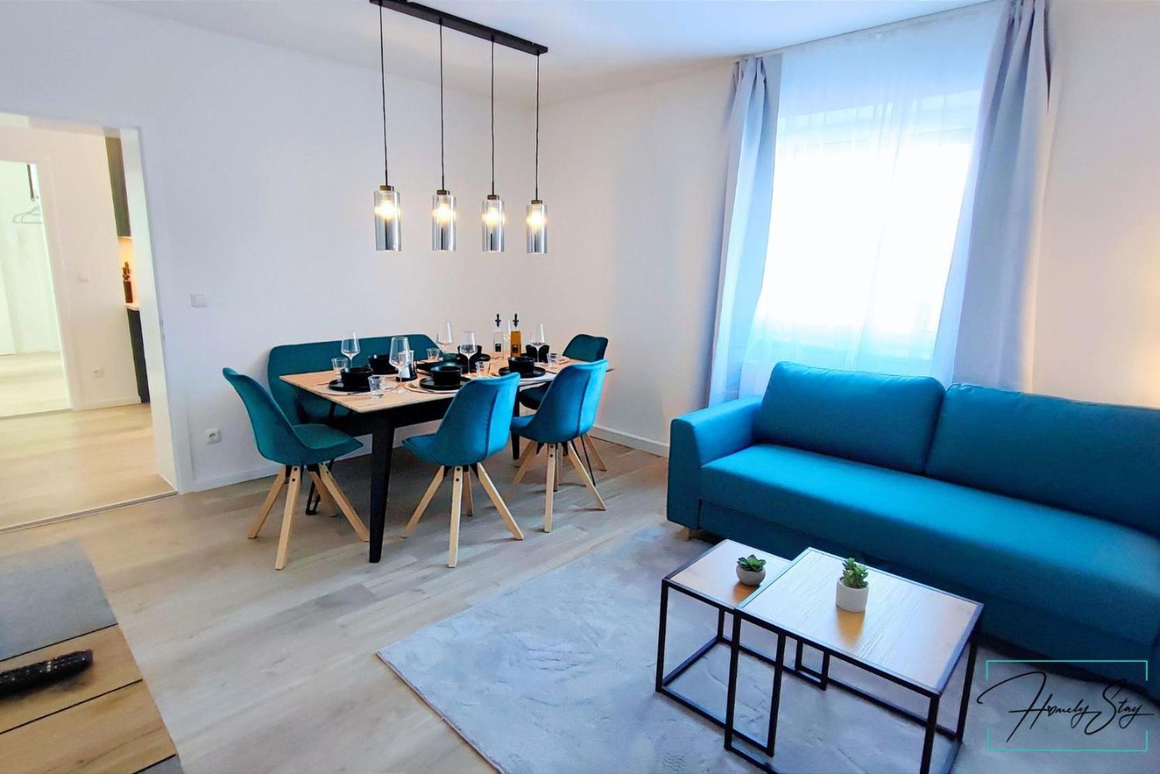 Homely Stay - Urban Oasis Apartments Moosburg Kültér fotó