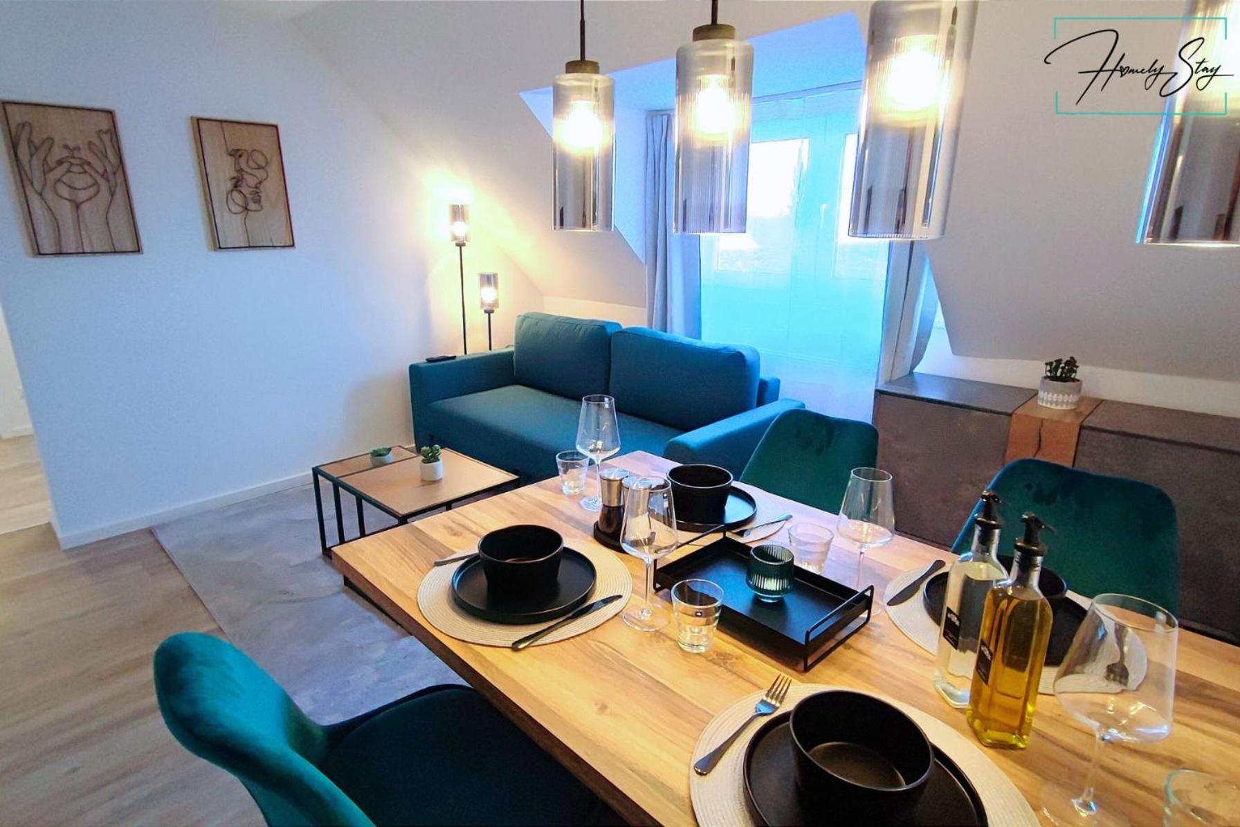 Homely Stay - Urban Oasis Apartments Moosburg Kültér fotó