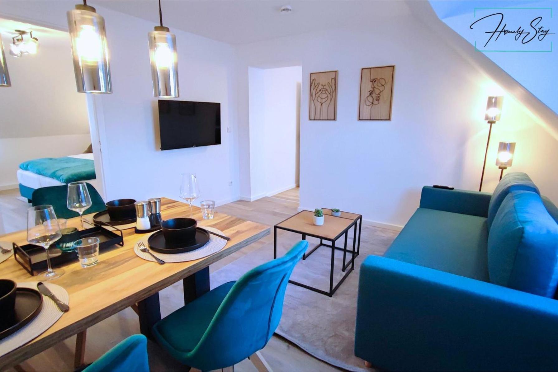 Homely Stay - Urban Oasis Apartments Moosburg Kültér fotó
